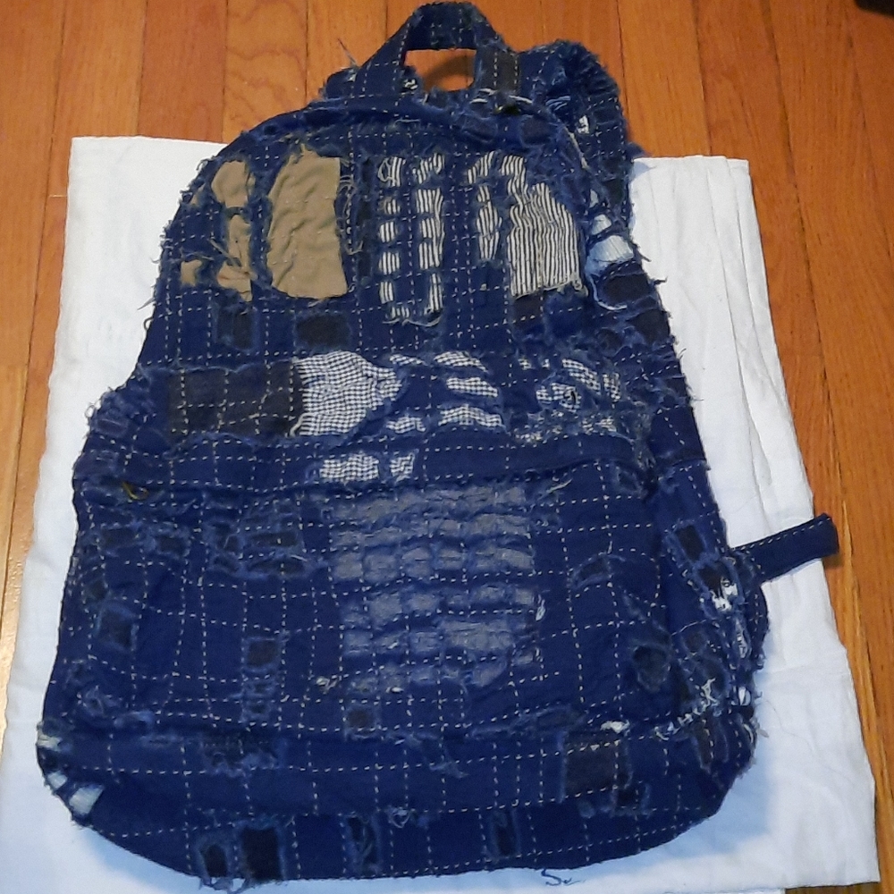 Momo X Free People Patchwork Backpack - image 3